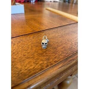 Sterling sliver 926 Skull Charm pendant